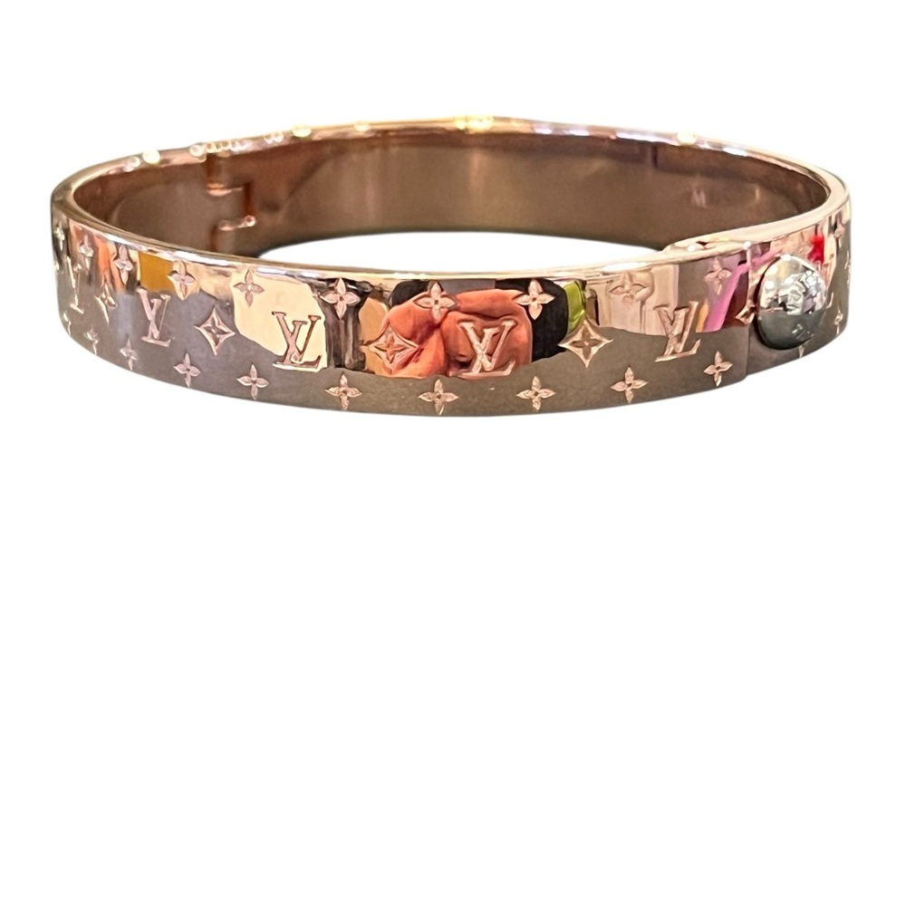 Louis Vuitton Nanogram Rose Gold Bracelet - Picture 9 of 10